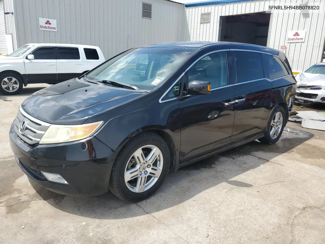 2011 Honda Odyssey Touring VIN: 5FNRL5H94BB078820 Lot: 62656805