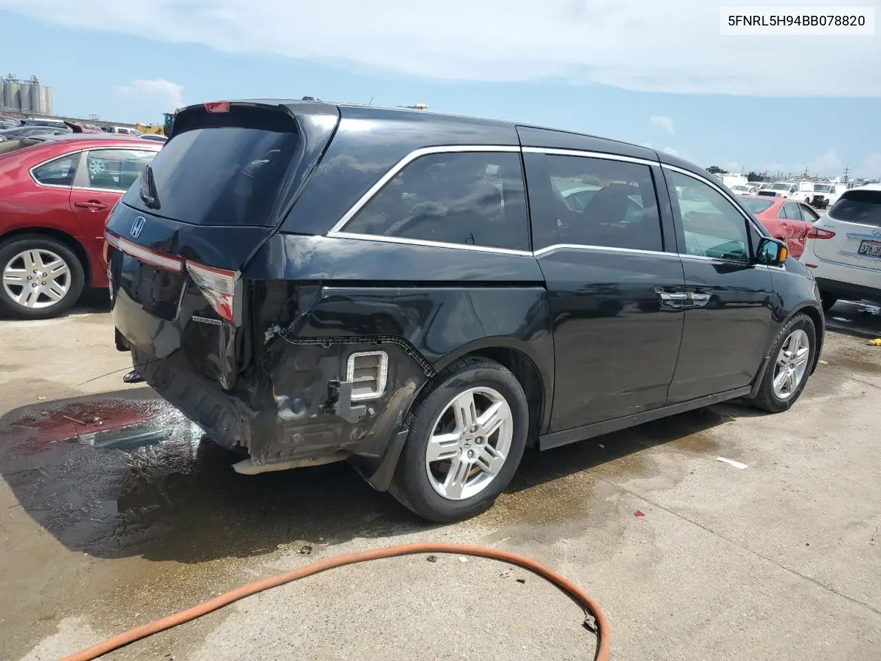 2011 Honda Odyssey Touring VIN: 5FNRL5H94BB078820 Lot: 62656805