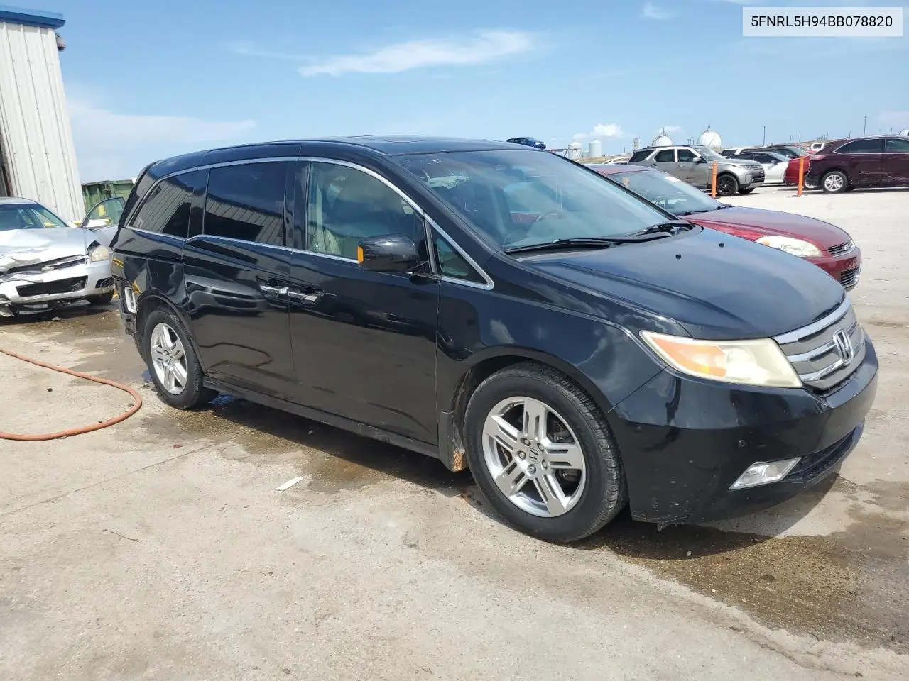 2011 Honda Odyssey Touring VIN: 5FNRL5H94BB078820 Lot: 62656805