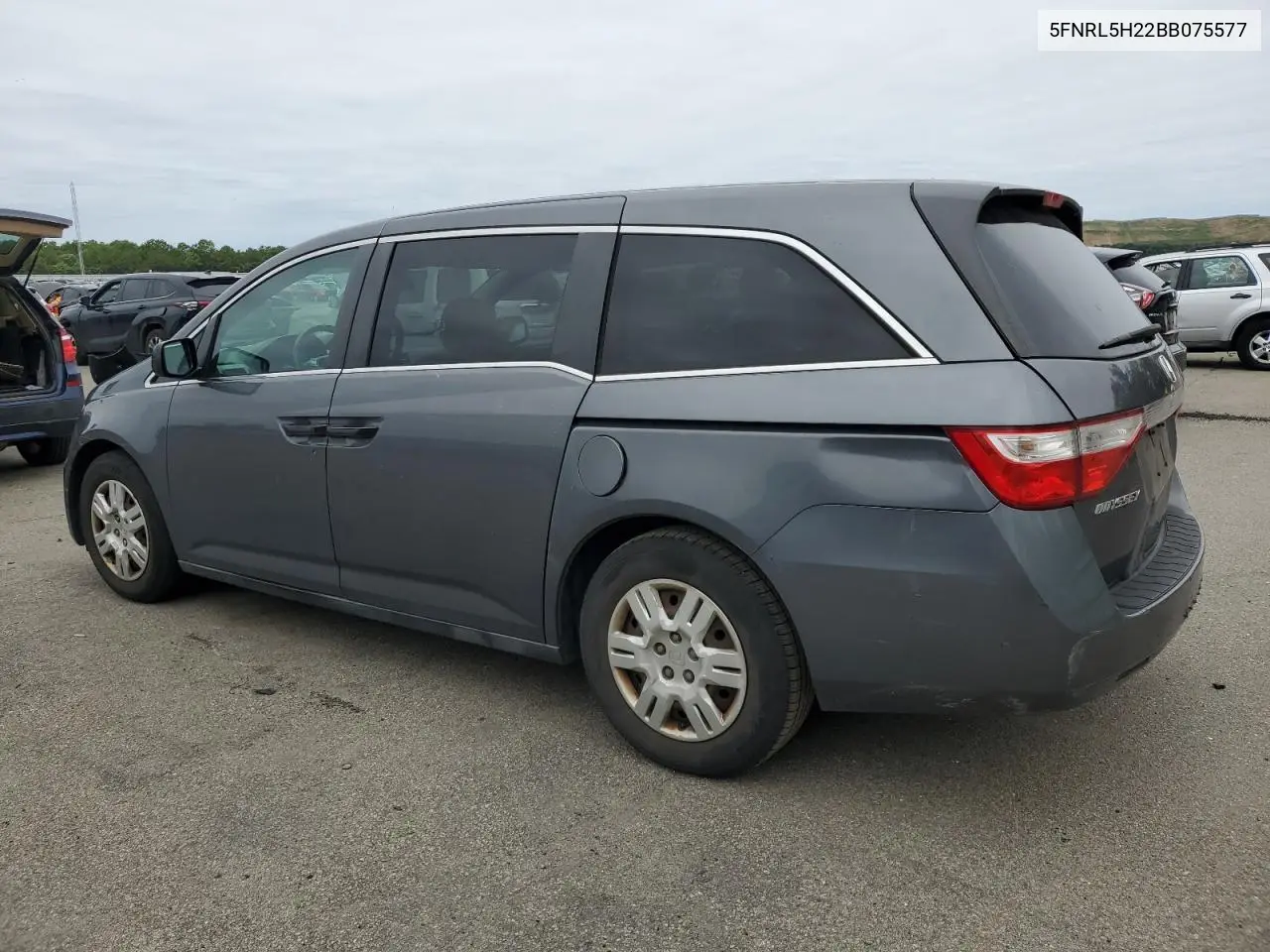 2011 Honda Odyssey Lx VIN: 5FNRL5H22BB075577 Lot: 62794495