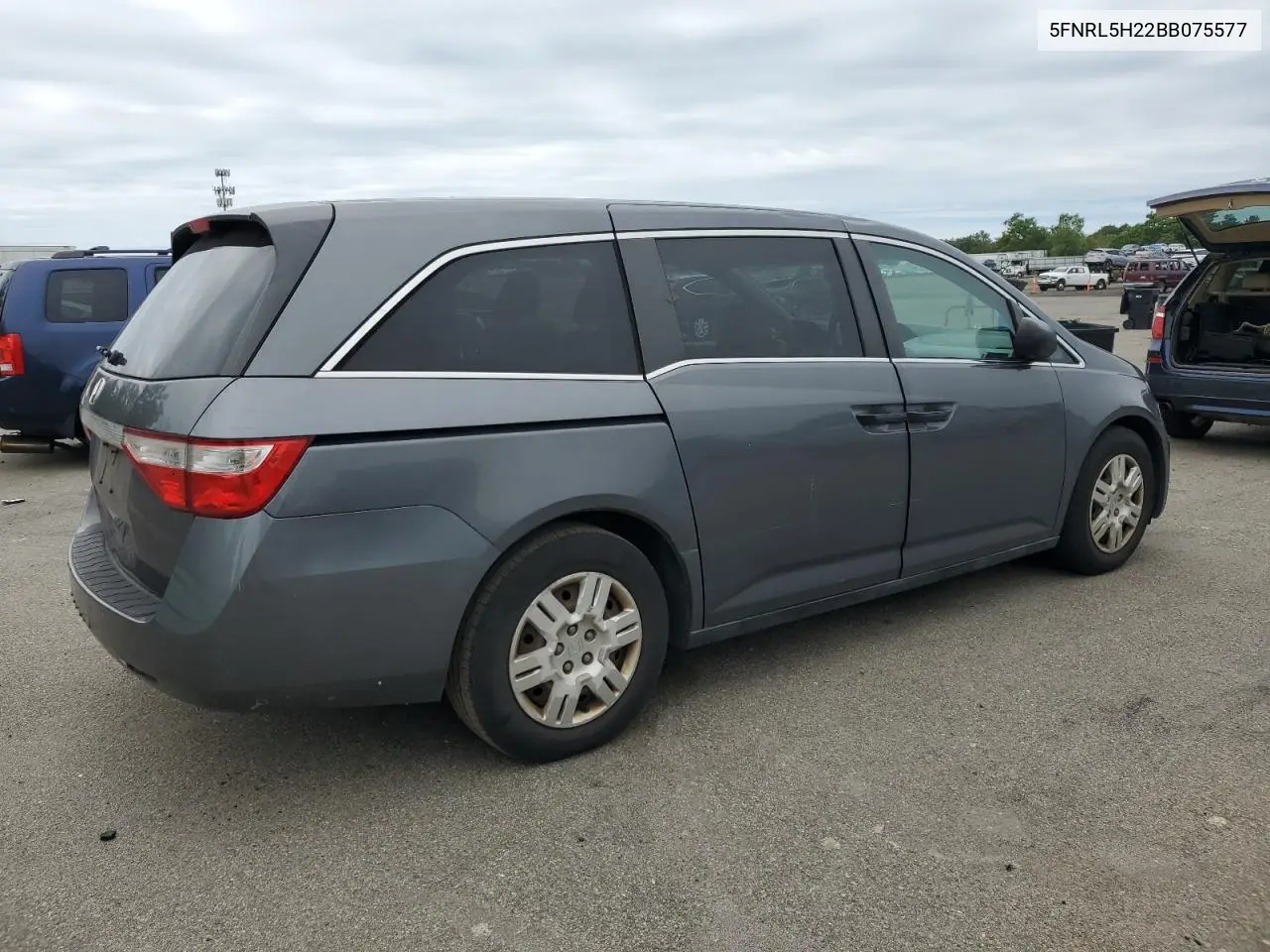 2011 Honda Odyssey Lx VIN: 5FNRL5H22BB075577 Lot: 62794495