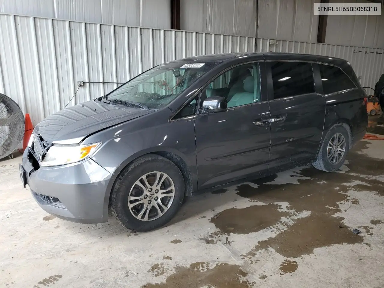 2011 Honda Odyssey Exl VIN: 5FNRL5H65BB068318 Lot: 62803325