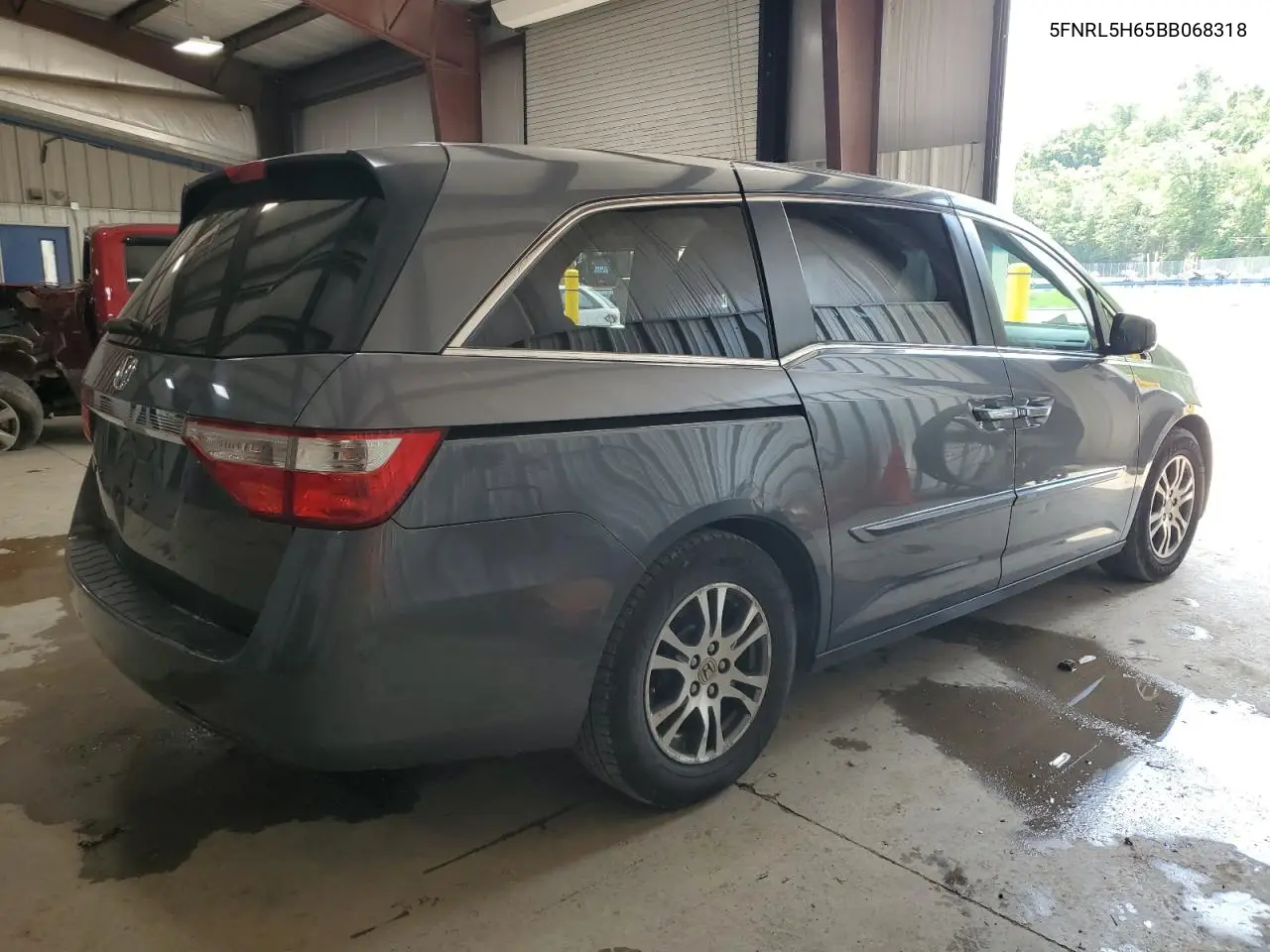 2011 Honda Odyssey Exl VIN: 5FNRL5H65BB068318 Lot: 62803325
