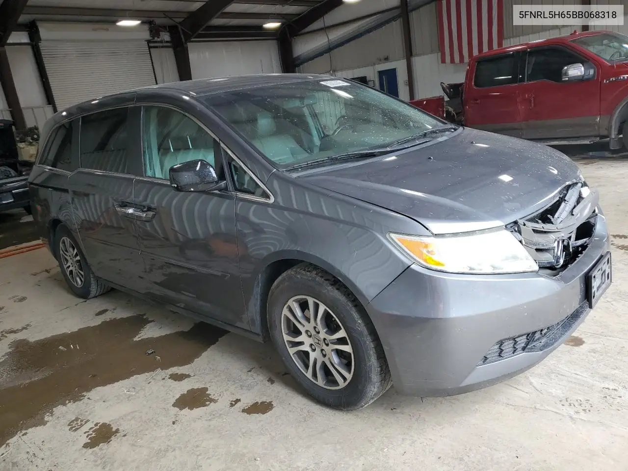 2011 Honda Odyssey Exl VIN: 5FNRL5H65BB068318 Lot: 62803325