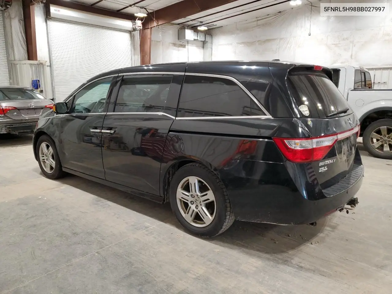 2011 Honda Odyssey Touring VIN: 5FNRL5H98BB027997 Lot: 63239175