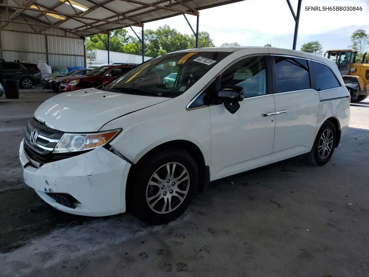 2011 Honda Odyssey Exl VIN: 5FNRL5H65BB030846 Lot: 63279225
