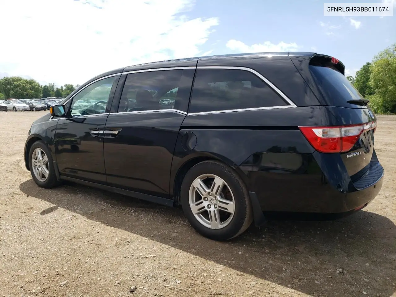 2011 Honda Odyssey Touring VIN: 5FNRL5H93BB011674 Lot: 63323535