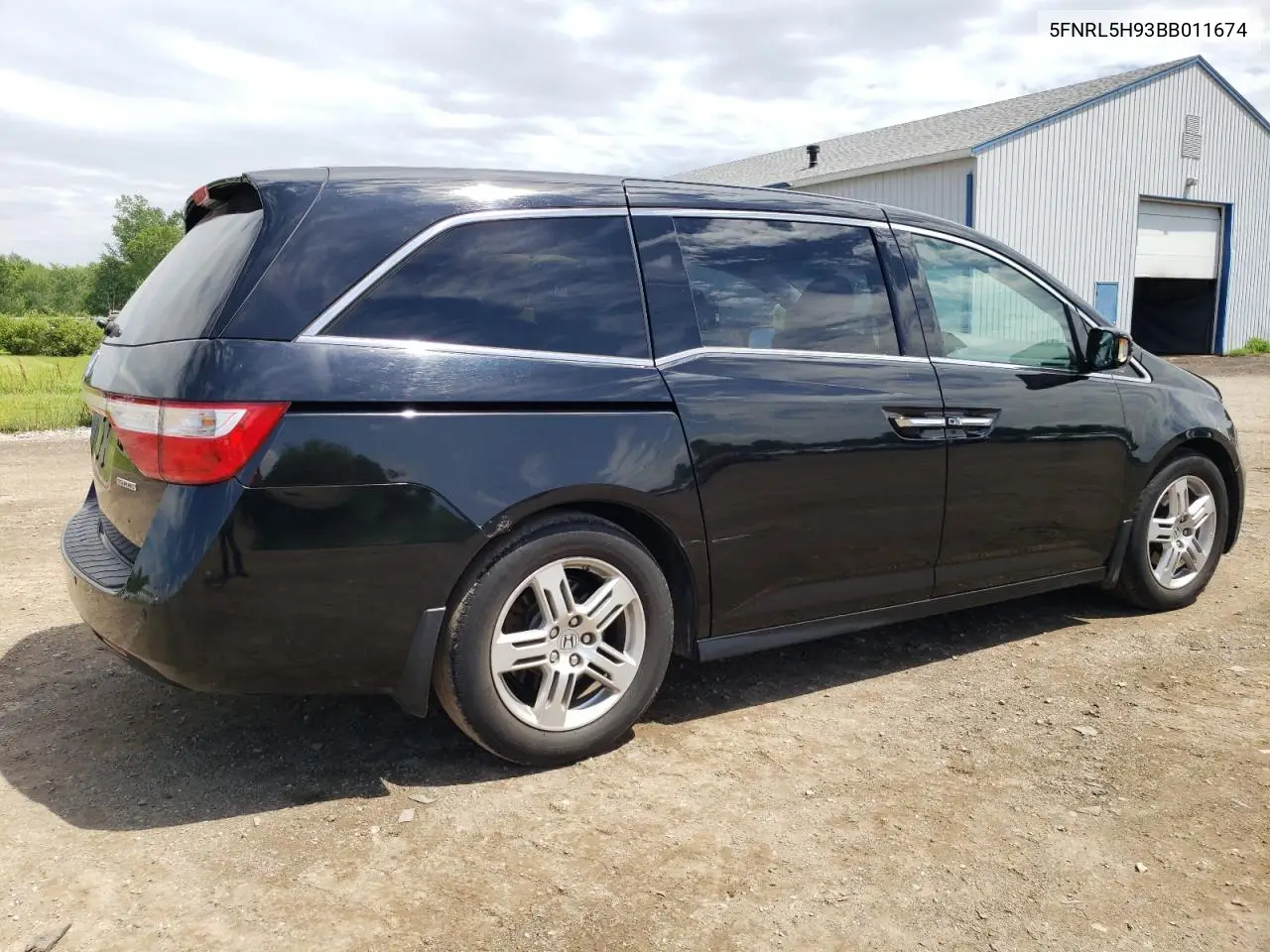 2011 Honda Odyssey Touring VIN: 5FNRL5H93BB011674 Lot: 63323535