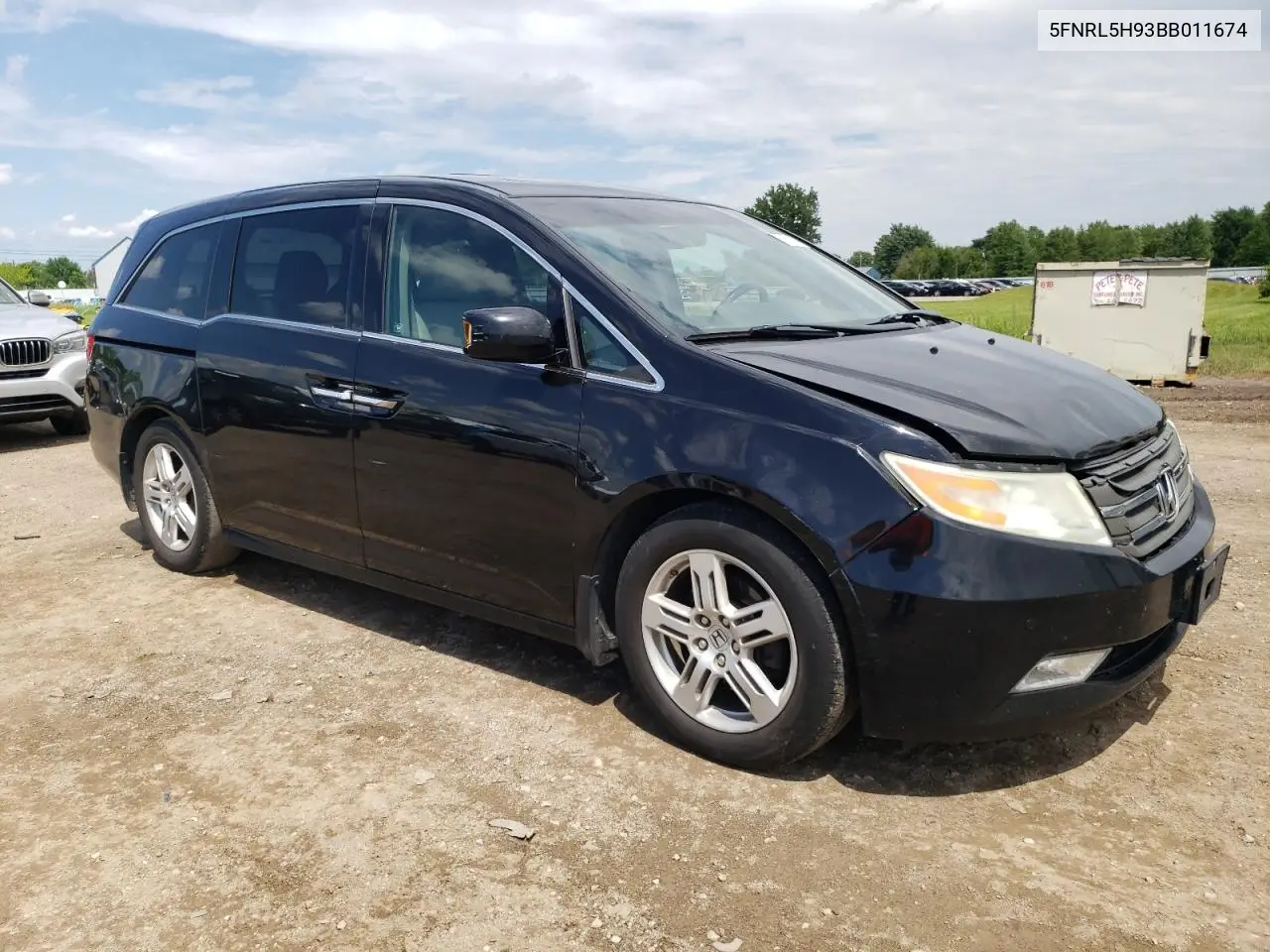 2011 Honda Odyssey Touring VIN: 5FNRL5H93BB011674 Lot: 63323535
