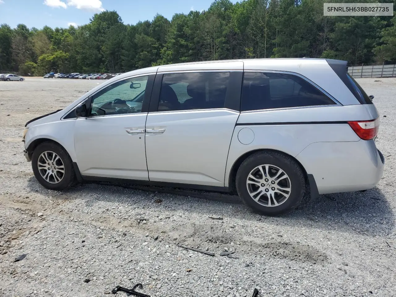 2011 Honda Odyssey Exl VIN: 5FNRL5H63BB027735 Lot: 63393605