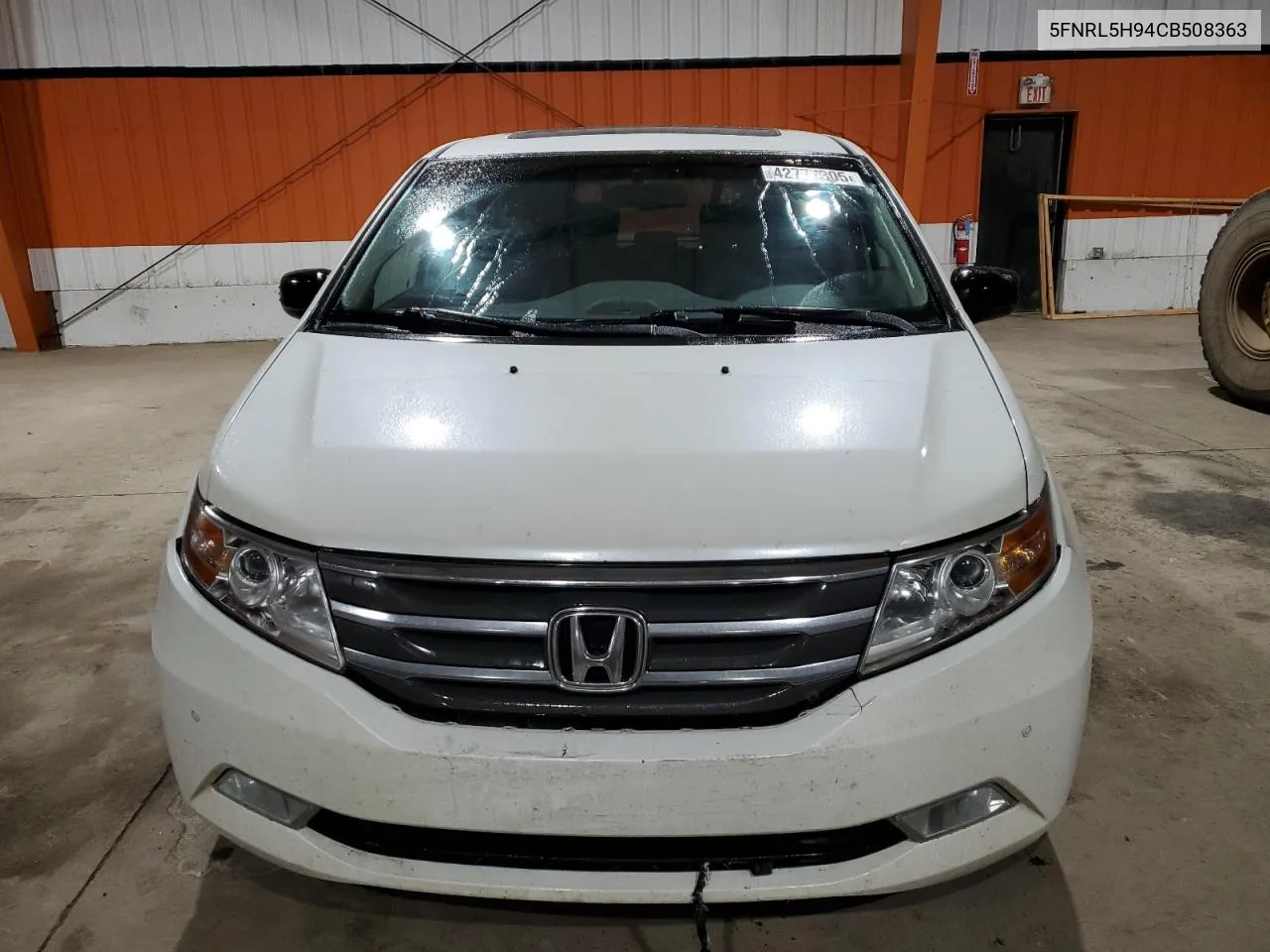 2012 Honda Odyssey Touring VIN: 5FNRL5H94CB508363 Lot: 42777305