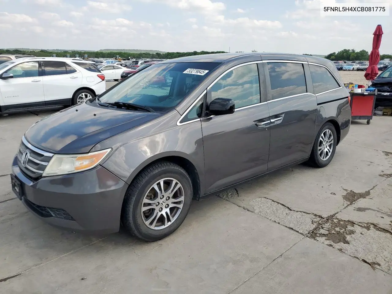 2012 Honda Odyssey Ex VIN: 5FNRL5H4XCB081775 Lot: 53279845