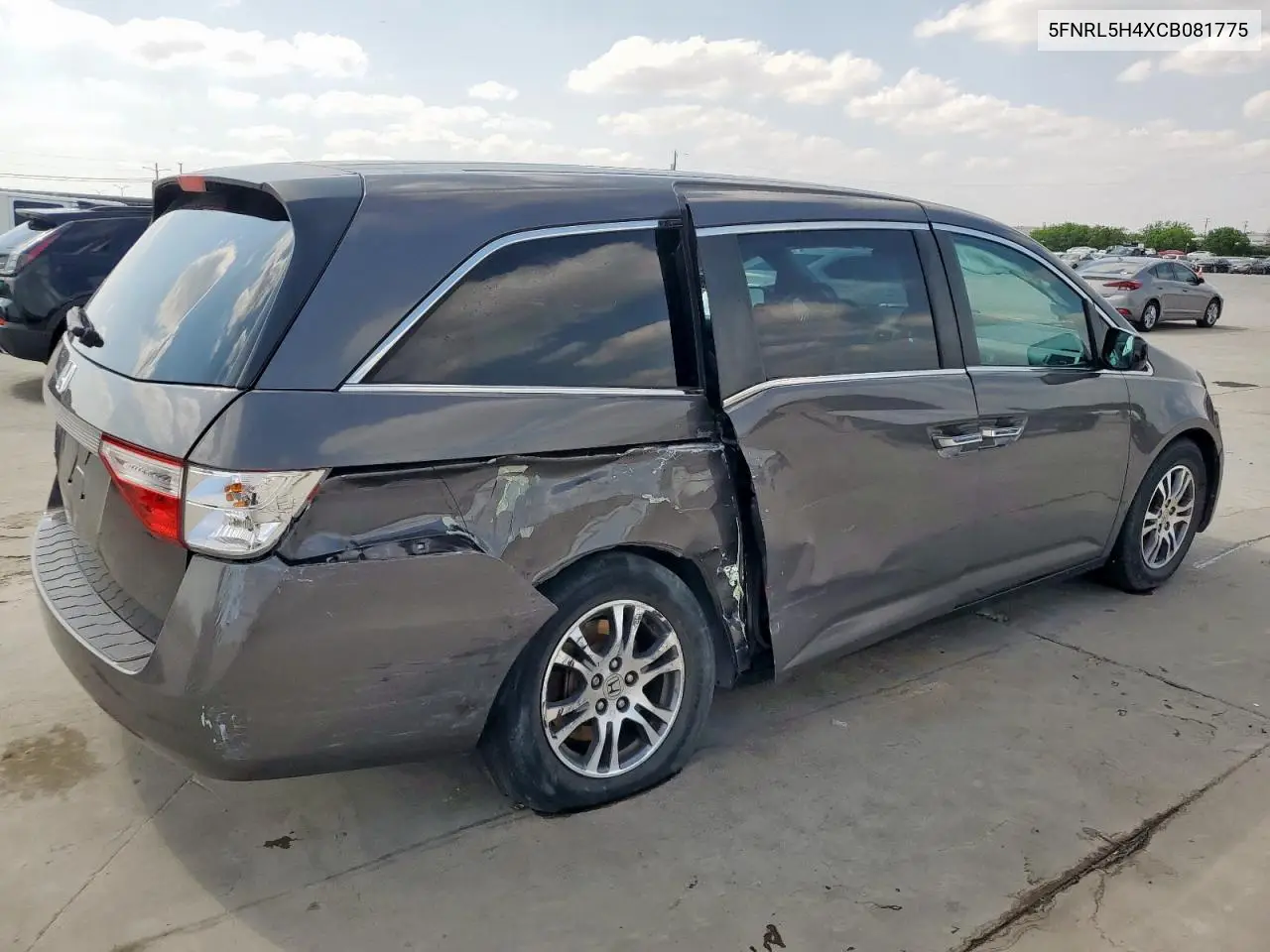 2012 Honda Odyssey Ex VIN: 5FNRL5H4XCB081775 Lot: 53279845