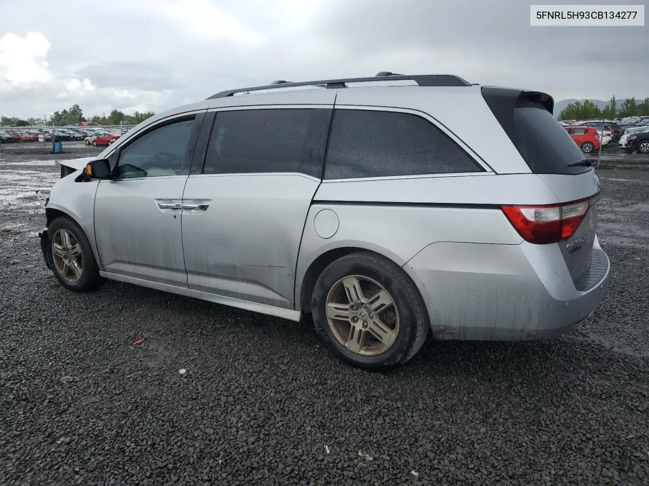 2012 Honda Odyssey Touring VIN: 5FNRL5H93CB134277 Lot: 55892945