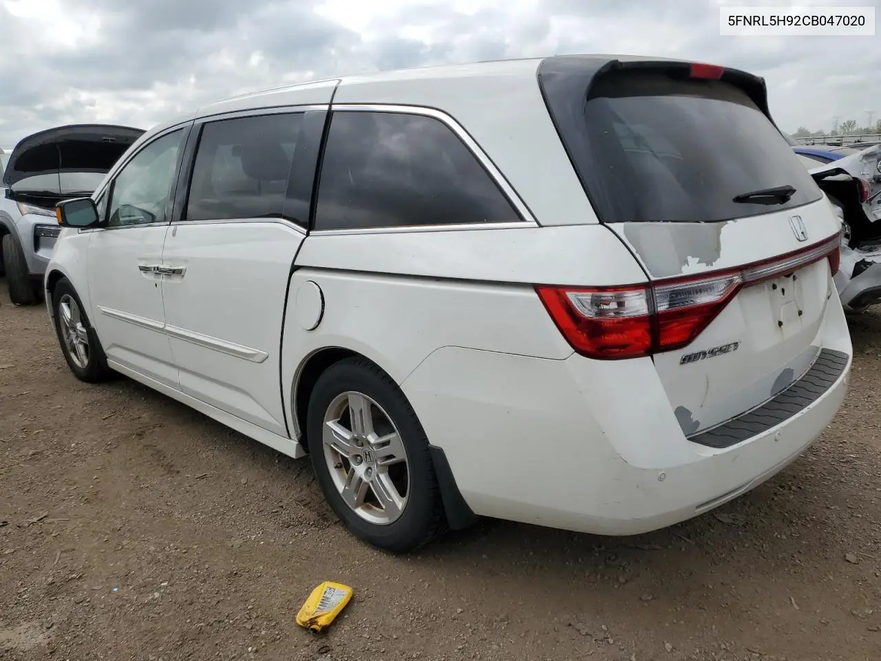 2012 Honda Odyssey Touring VIN: 5FNRL5H92CB047020 Lot: 56539795