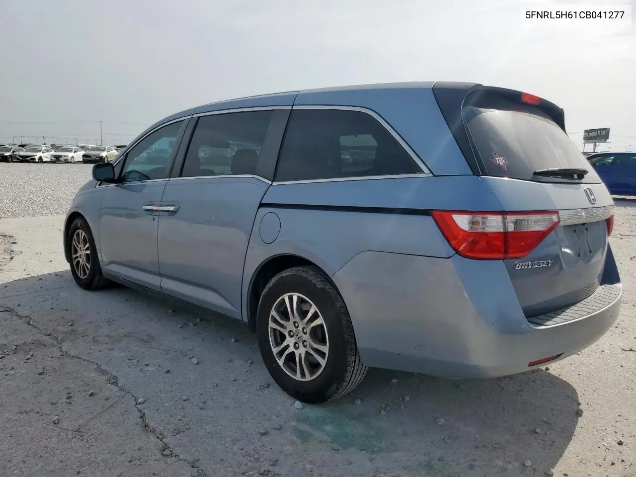 2012 Honda Odyssey Exl VIN: 5FNRL5H61CB041277 Lot: 56769715