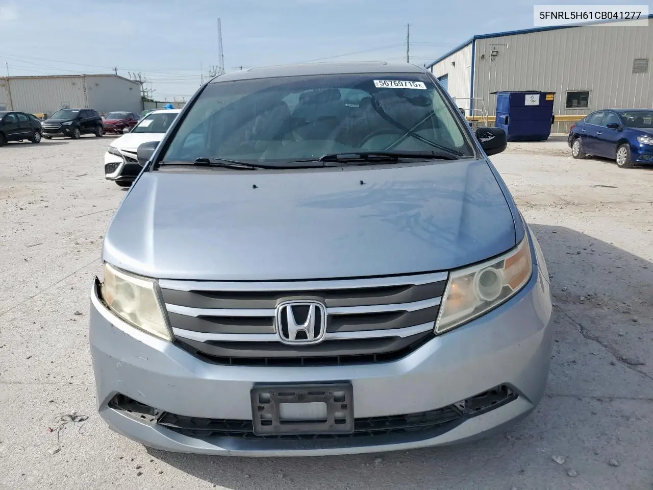 2012 Honda Odyssey Exl VIN: 5FNRL5H61CB041277 Lot: 56769715