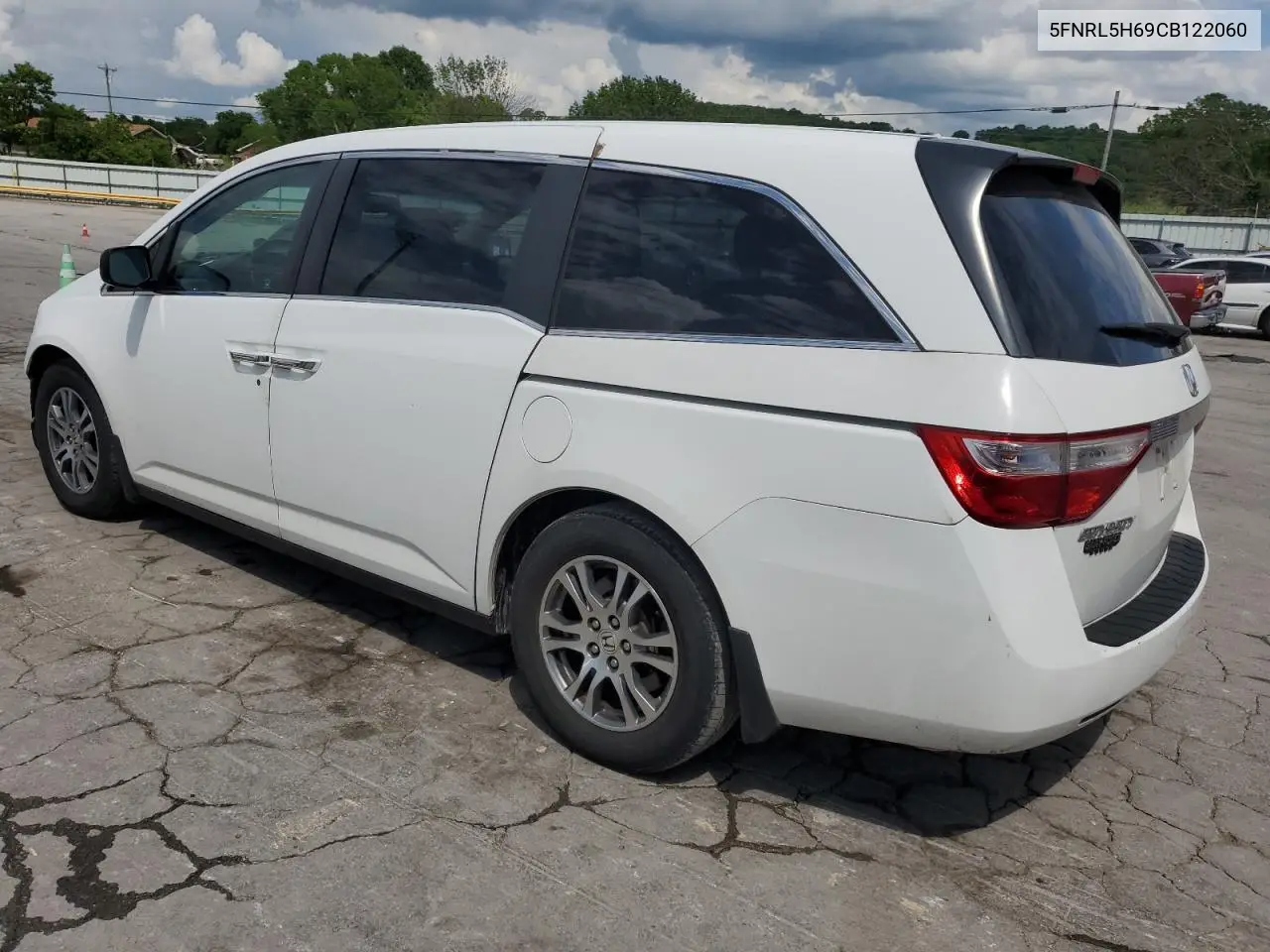 2012 Honda Odyssey Exl VIN: 5FNRL5H69CB122060 Lot: 56894575