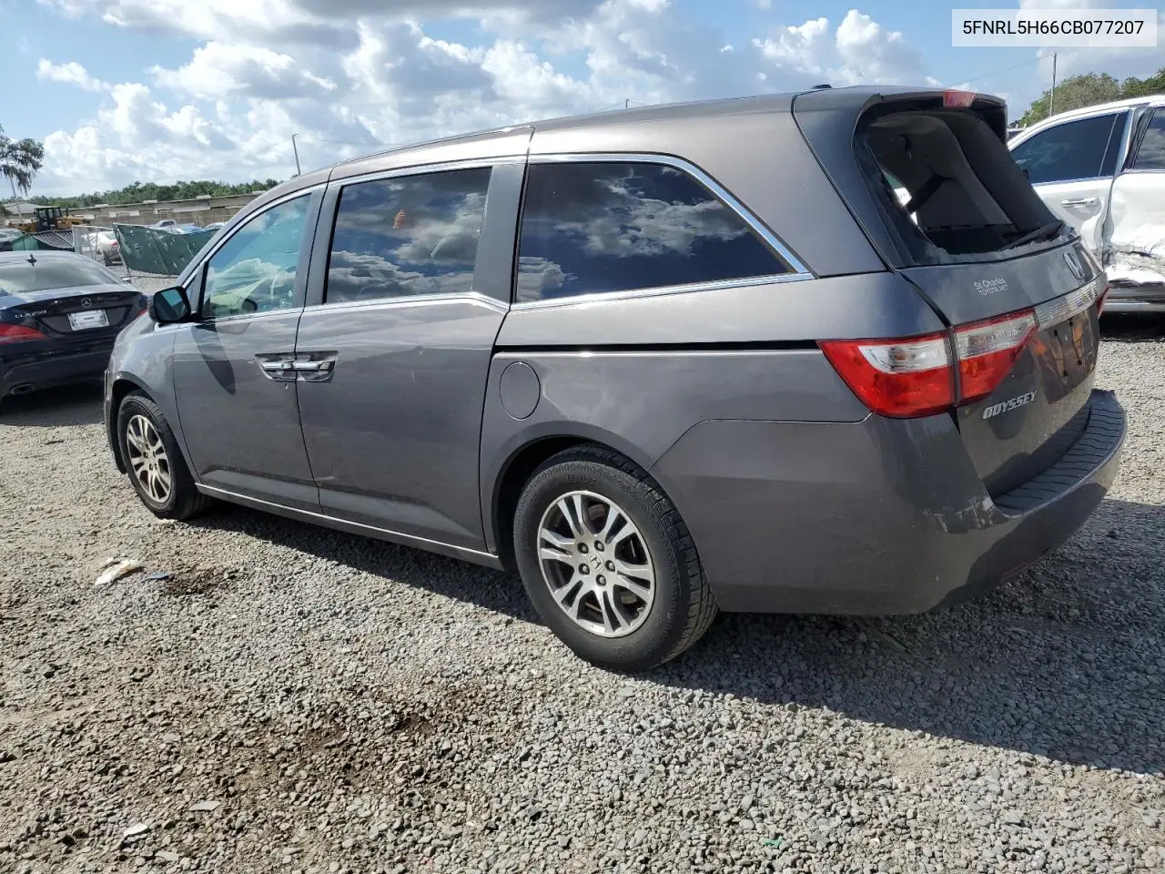 2012 Honda Odyssey Exl VIN: 5FNRL5H66CB077207 Lot: 57116445