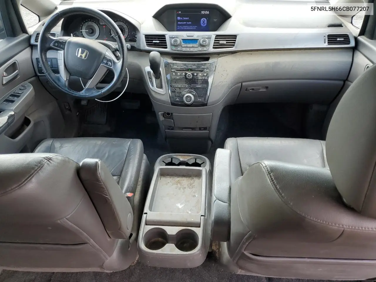 2012 Honda Odyssey Exl VIN: 5FNRL5H66CB077207 Lot: 57116445