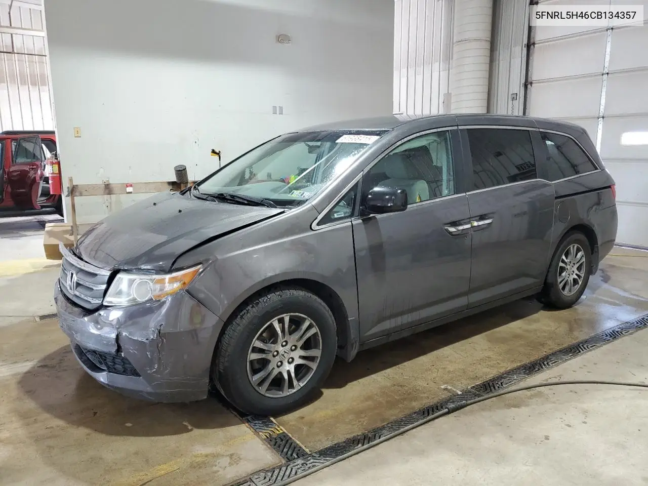 2012 Honda Odyssey Ex VIN: 5FNRL5H46CB134357 Lot: 61988415
