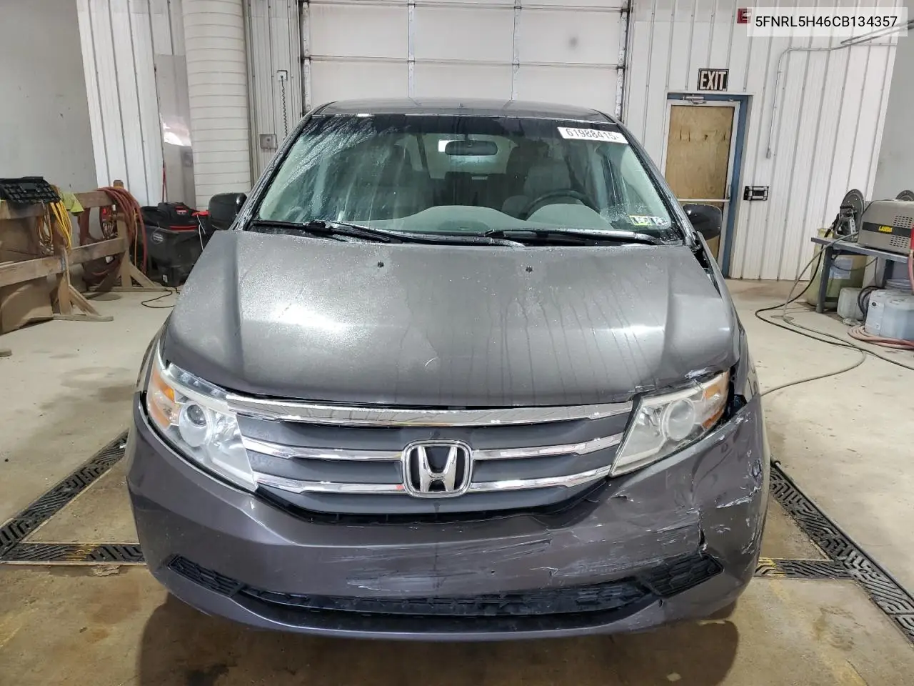 2012 Honda Odyssey Ex VIN: 5FNRL5H46CB134357 Lot: 61988415