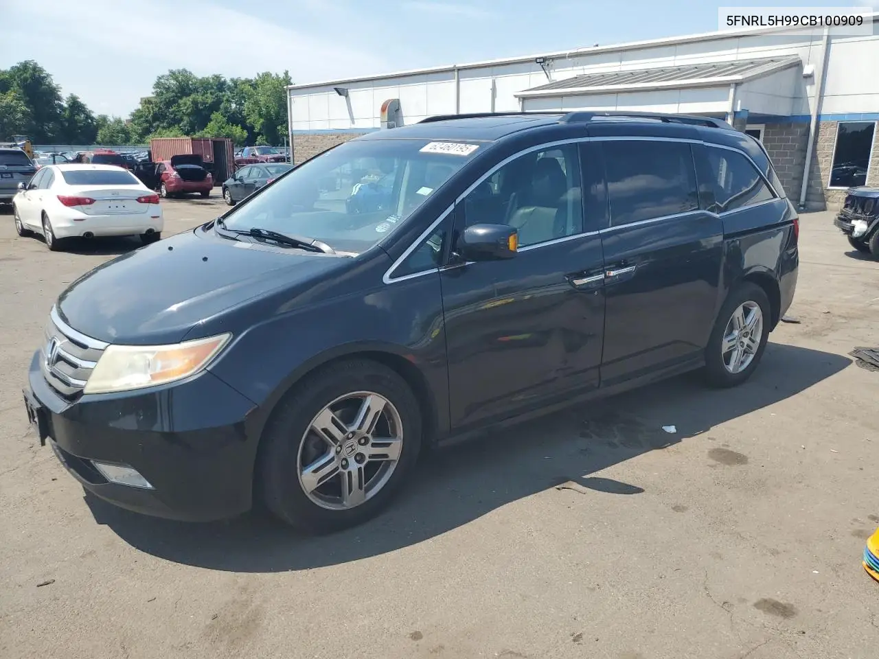 2012 Honda Odyssey Touring VIN: 5FNRL5H99CB100909 Lot: 62460195
