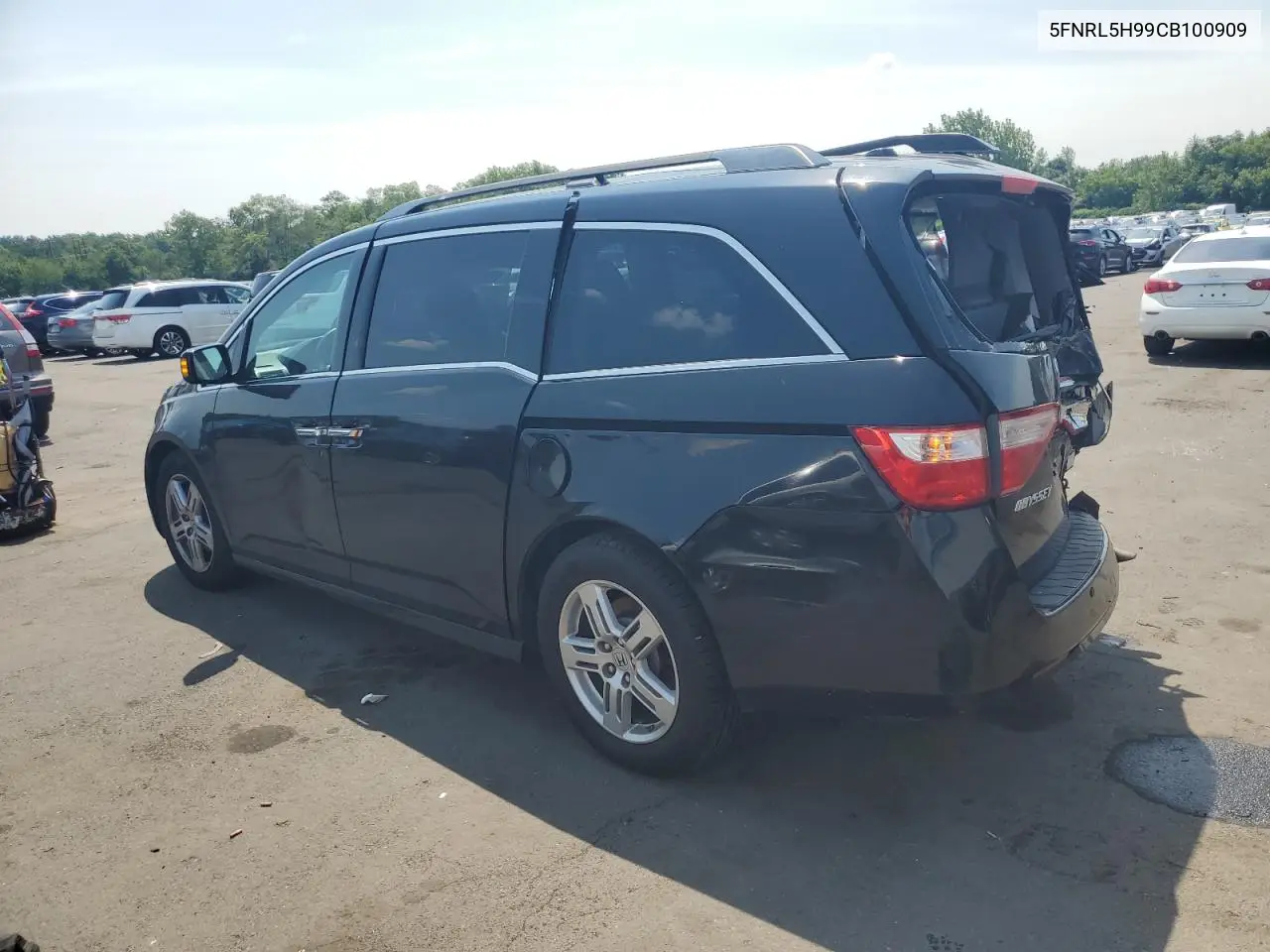 2012 Honda Odyssey Touring VIN: 5FNRL5H99CB100909 Lot: 62460195