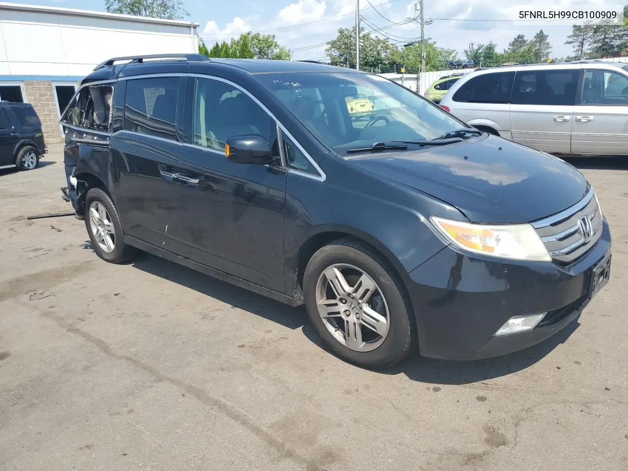 2012 Honda Odyssey Touring VIN: 5FNRL5H99CB100909 Lot: 62460195