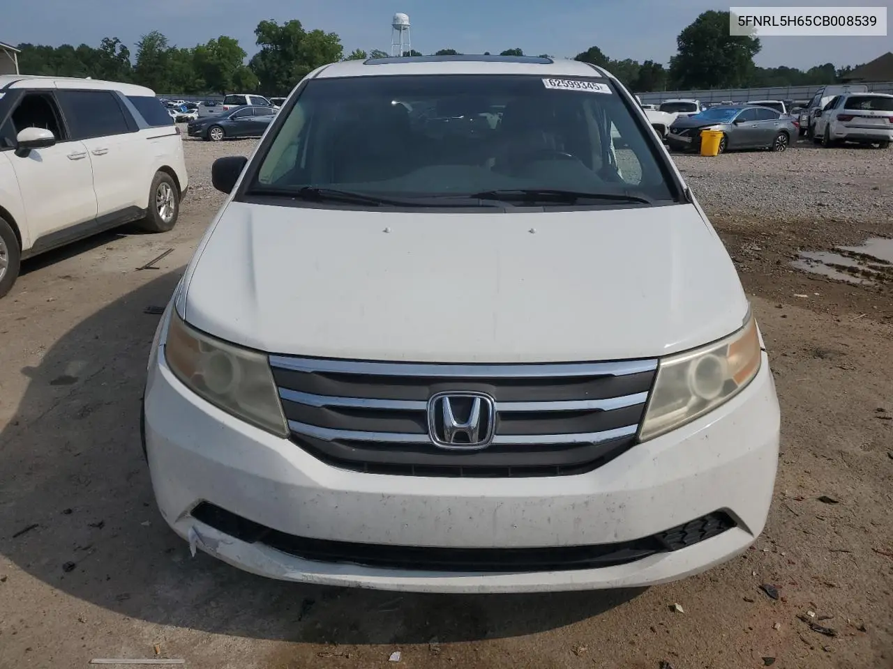 2012 Honda Odyssey Exl VIN: 5FNRL5H65CB008539 Lot: 62599345
