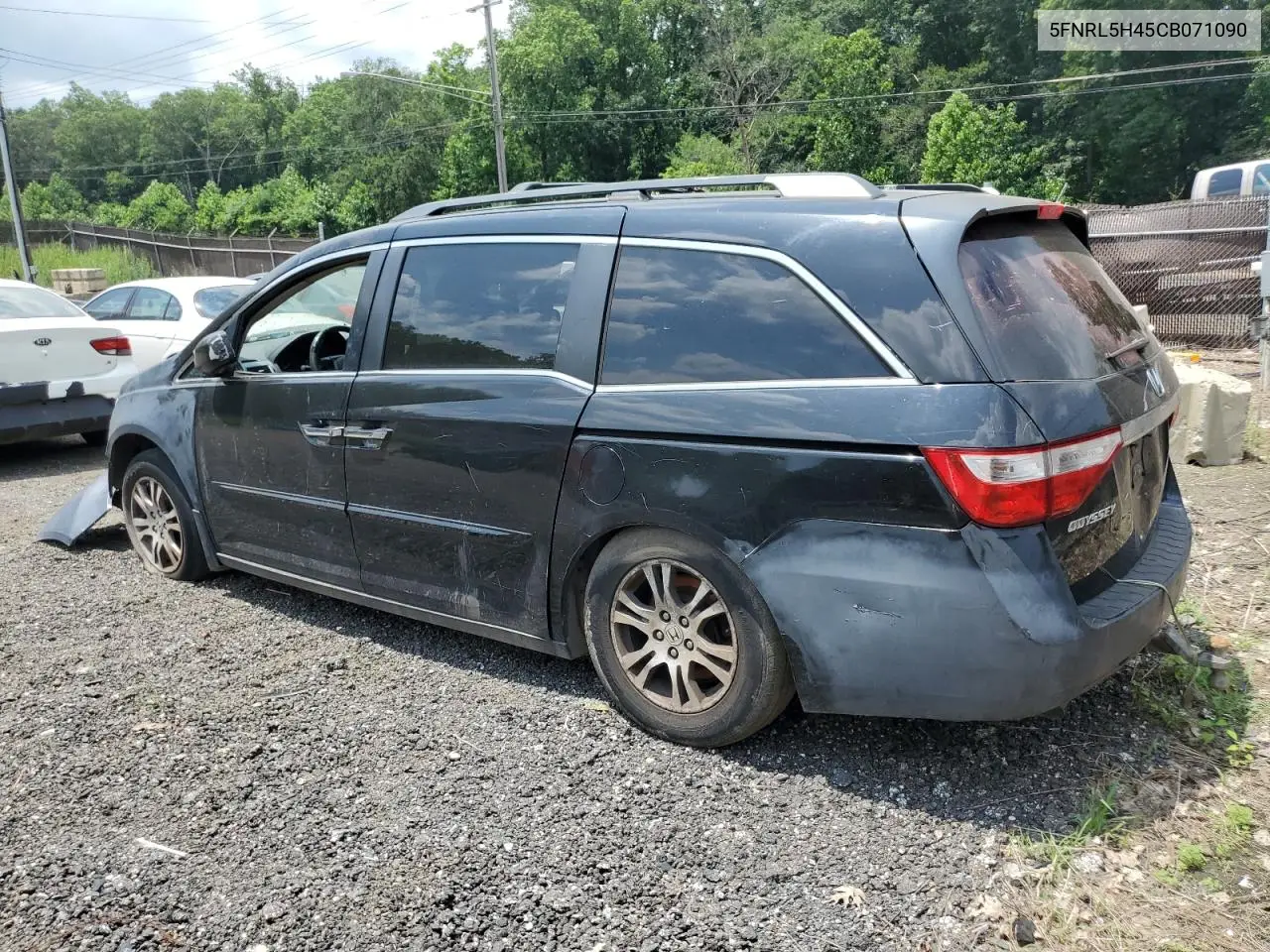 2012 Honda Odyssey Ex VIN: 5FNRL5H45CB071090 Lot: 62671335