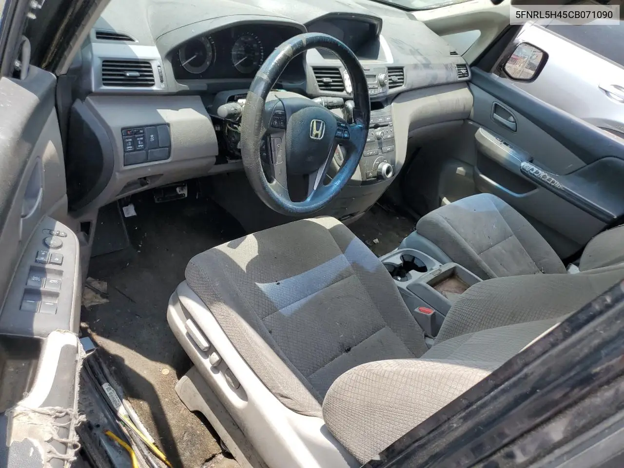 2012 Honda Odyssey Ex VIN: 5FNRL5H45CB071090 Lot: 62671335