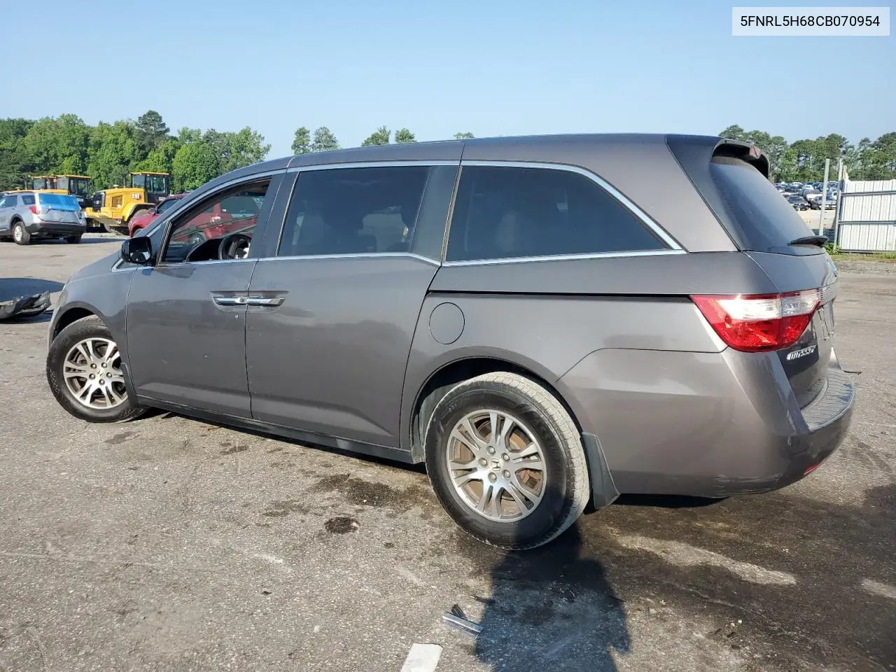 2012 Honda Odyssey Exl VIN: 5FNRL5H68CB070954 Lot: 62748035