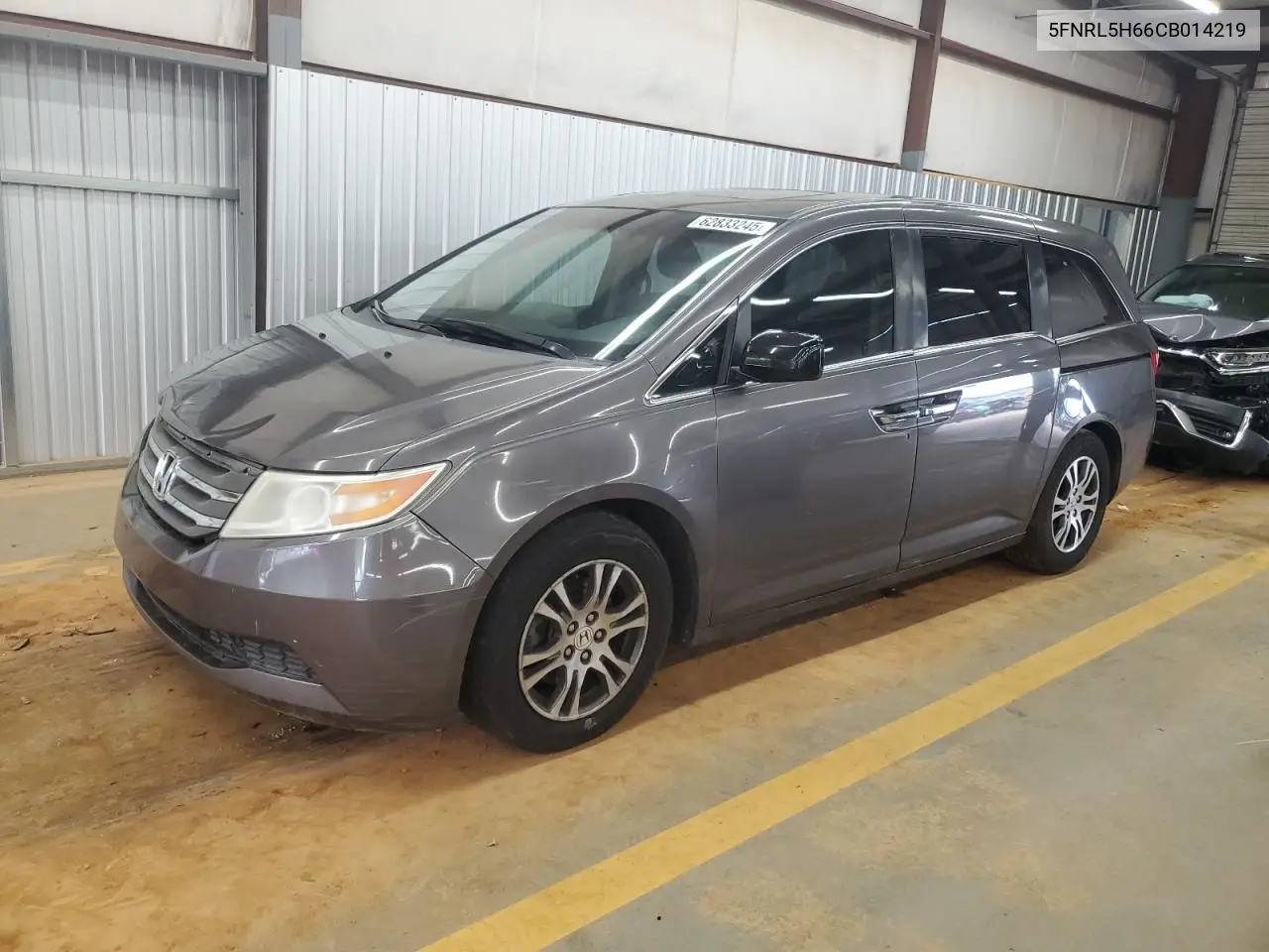 2012 Honda Odyssey Exl VIN: 5FNRL5H66CB014219 Lot: 62833245