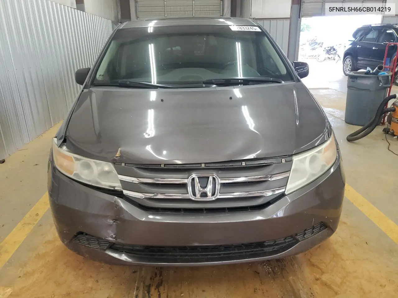 2012 Honda Odyssey Exl VIN: 5FNRL5H66CB014219 Lot: 62833245