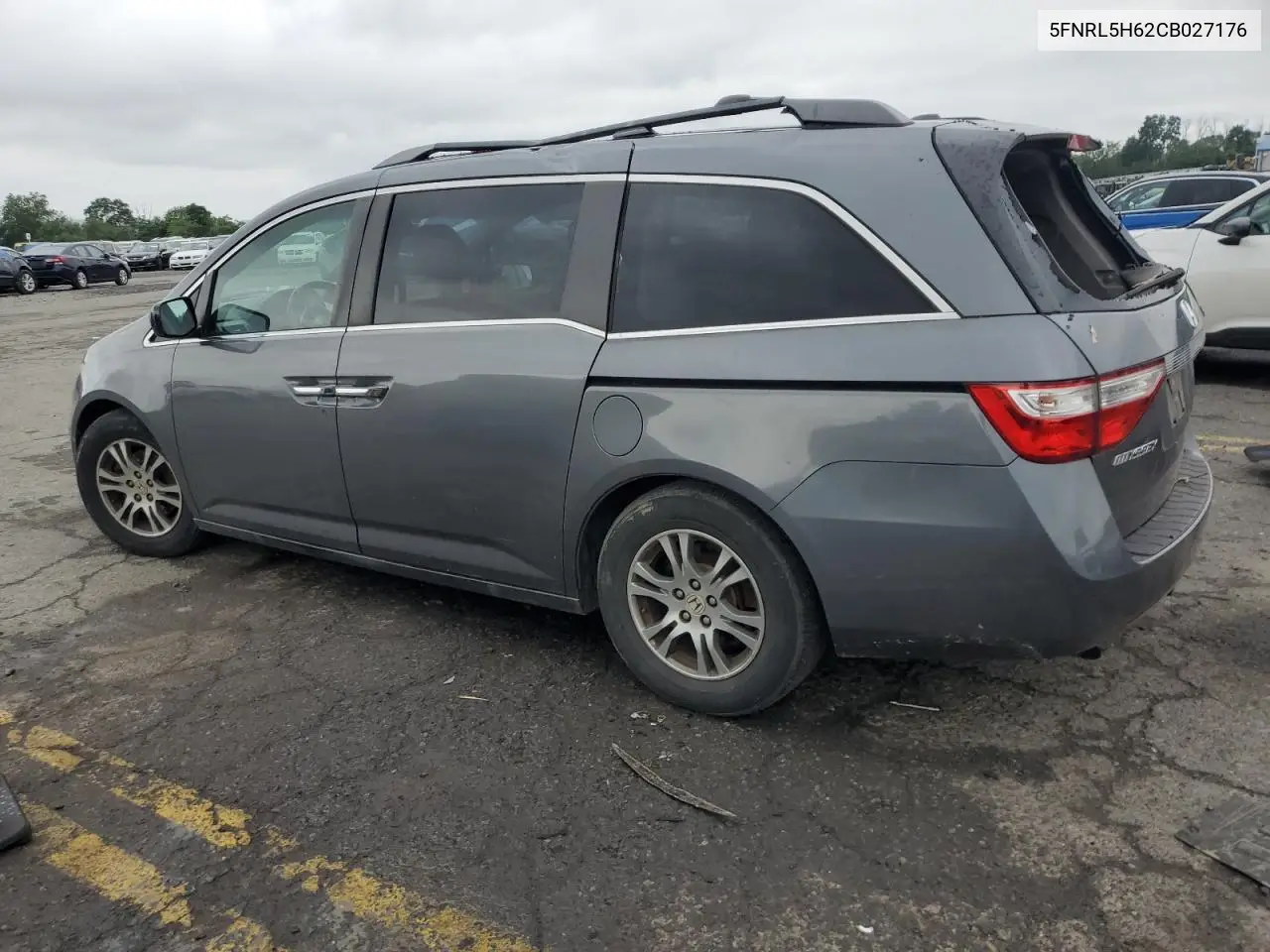 2012 Honda Odyssey Exl VIN: 5FNRL5H62CB027176 Lot: 62864545