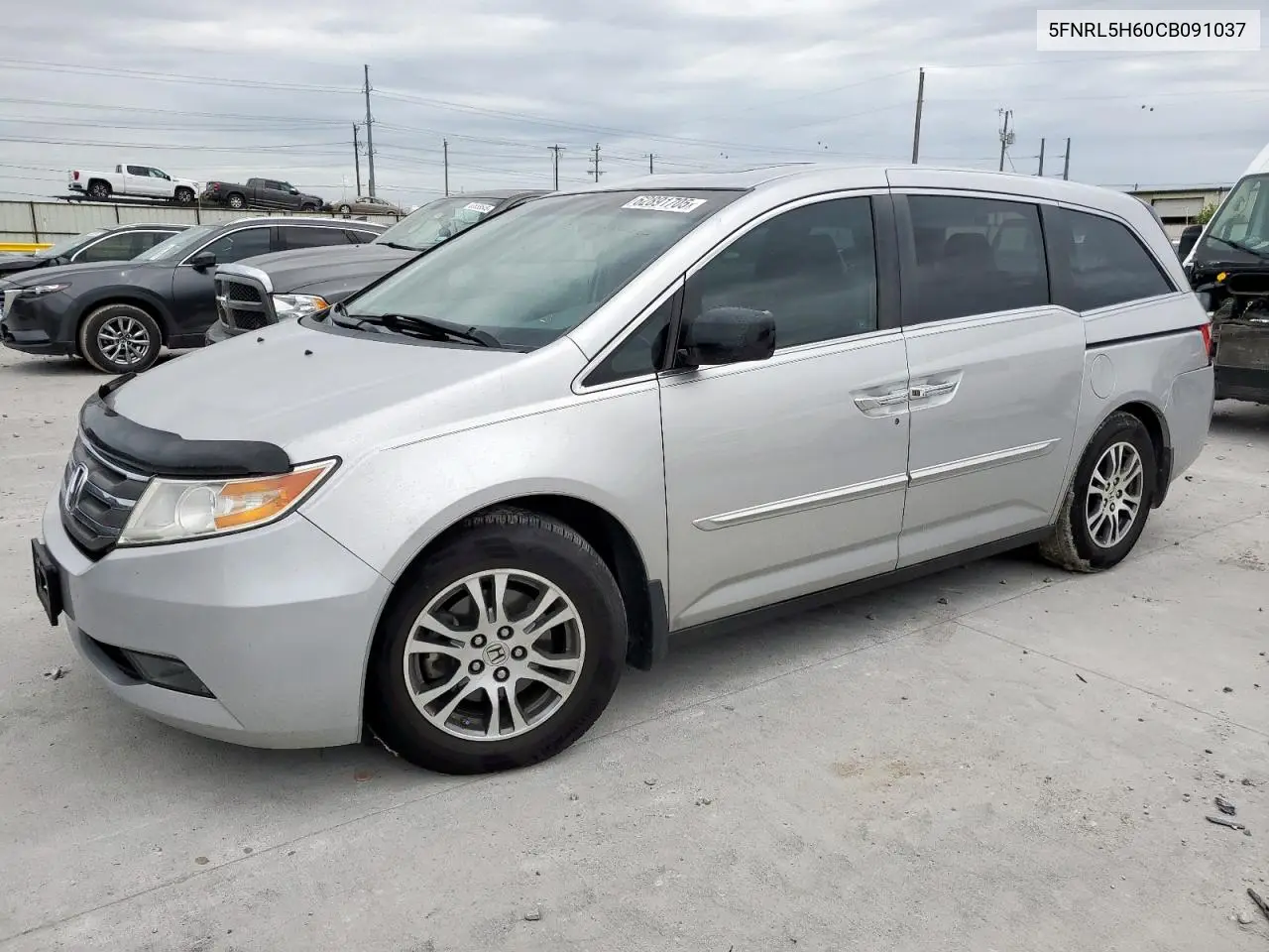 2012 Honda Odyssey Exl VIN: 5FNRL5H60CB091037 Lot: 62891705