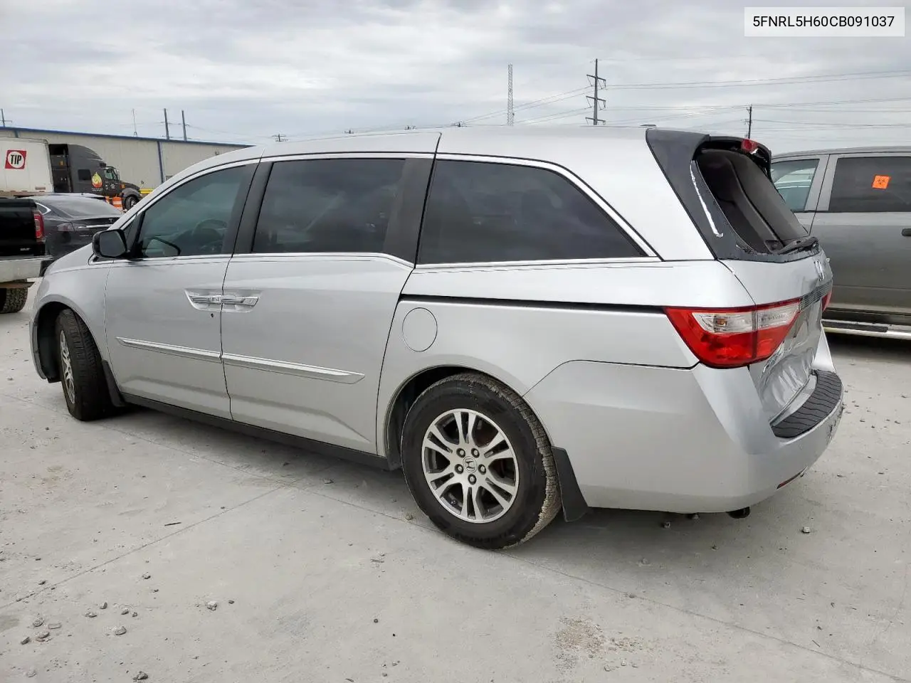 2012 Honda Odyssey Exl VIN: 5FNRL5H60CB091037 Lot: 62891705