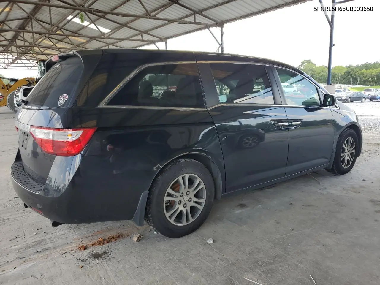 2012 Honda Odyssey Exl VIN: 5FNRL5H65CB003650 Lot: 62937415