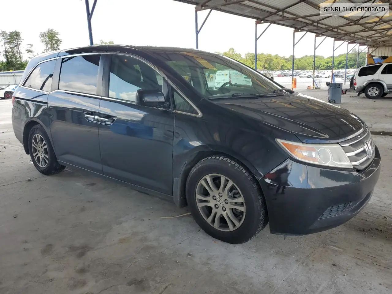 2012 Honda Odyssey Exl VIN: 5FNRL5H65CB003650 Lot: 62937415