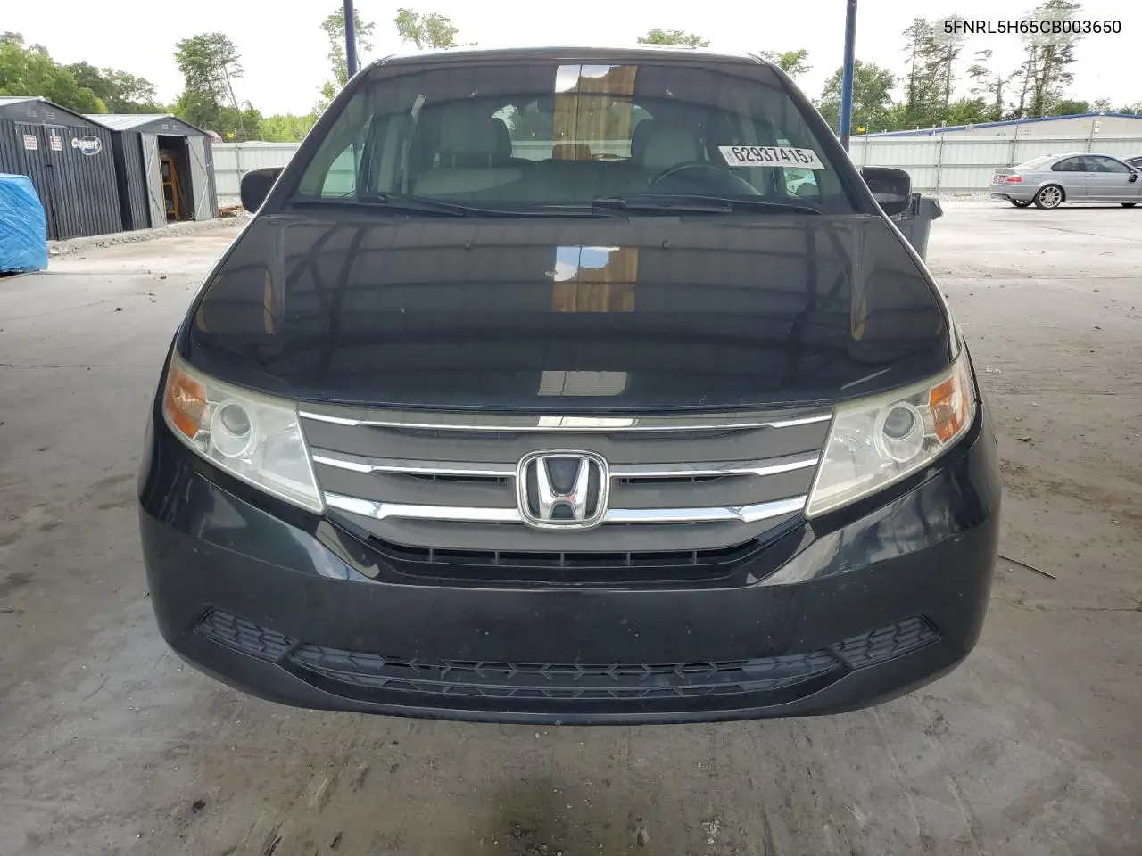 2012 Honda Odyssey Exl VIN: 5FNRL5H65CB003650 Lot: 62937415