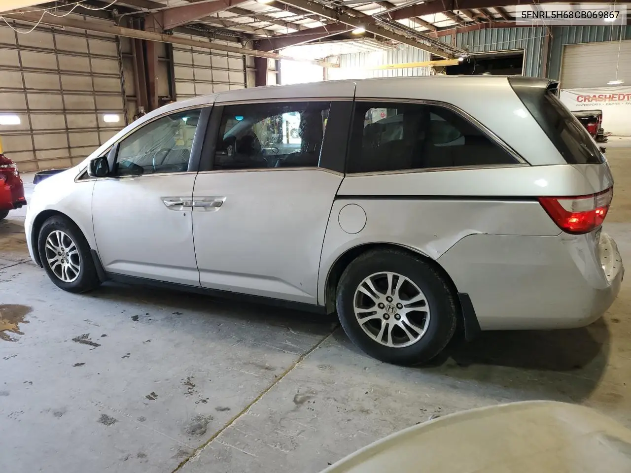 2012 Honda Odyssey Exl VIN: 5FNRL5H68CB069867 Lot: 63082685