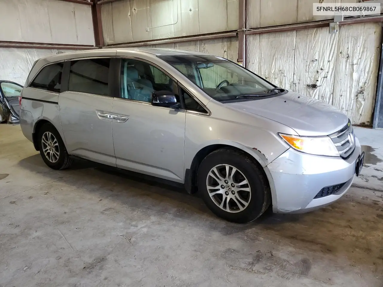 2012 Honda Odyssey Exl VIN: 5FNRL5H68CB069867 Lot: 63082685