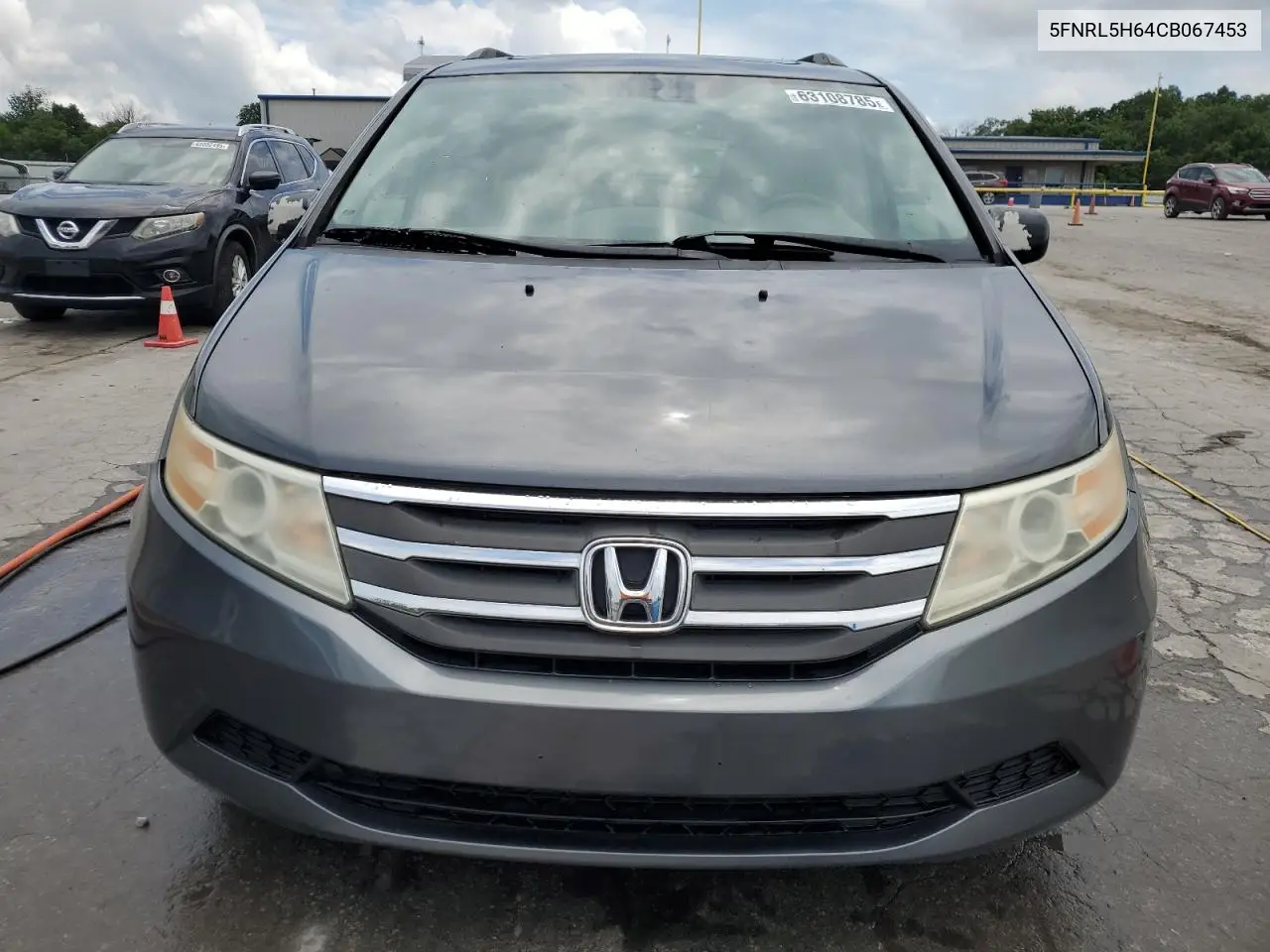 2012 Honda Odyssey Exl VIN: 5FNRL5H64CB067453 Lot: 63108785