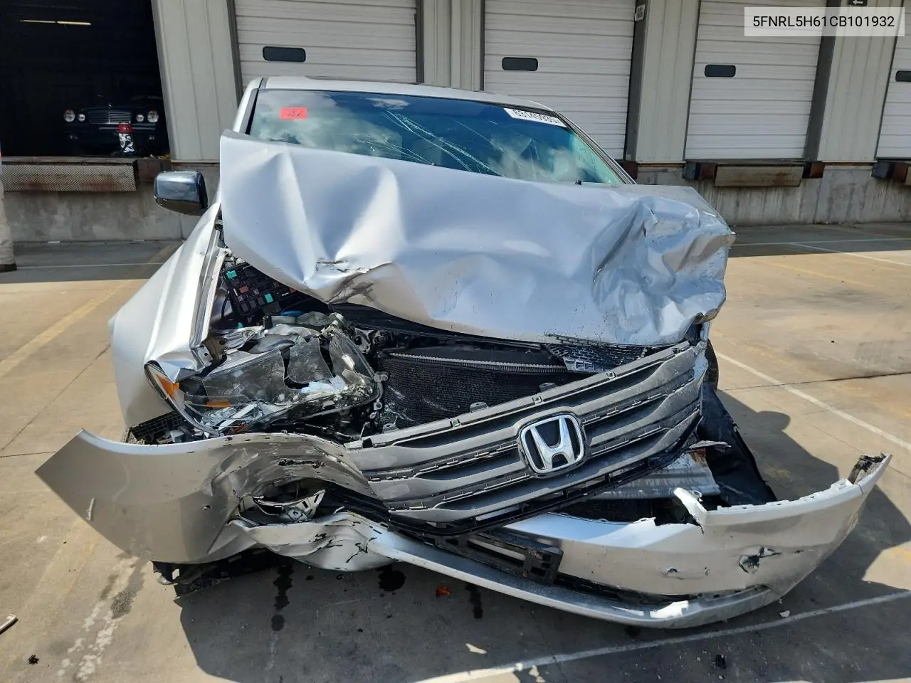 2012 Honda Odyssey Exl VIN: 5FNRL5H61CB101932 Lot: 63145935