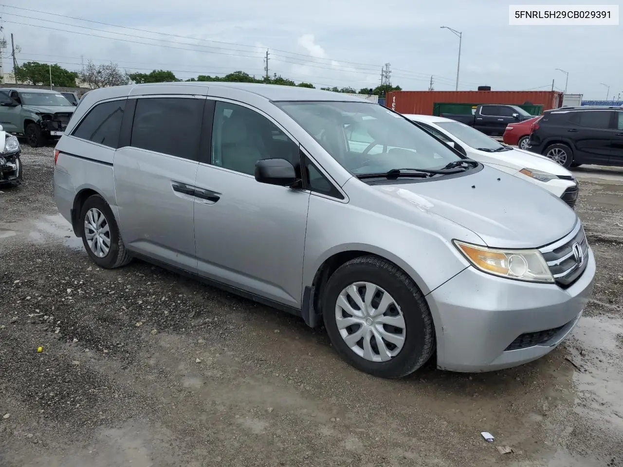 2012 Honda Odyssey Lx VIN: 5FNRL5H29CB029391 Lot: 63349335