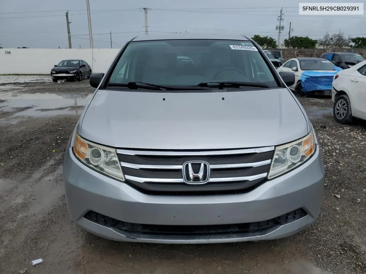 2012 Honda Odyssey Lx VIN: 5FNRL5H29CB029391 Lot: 63349335
