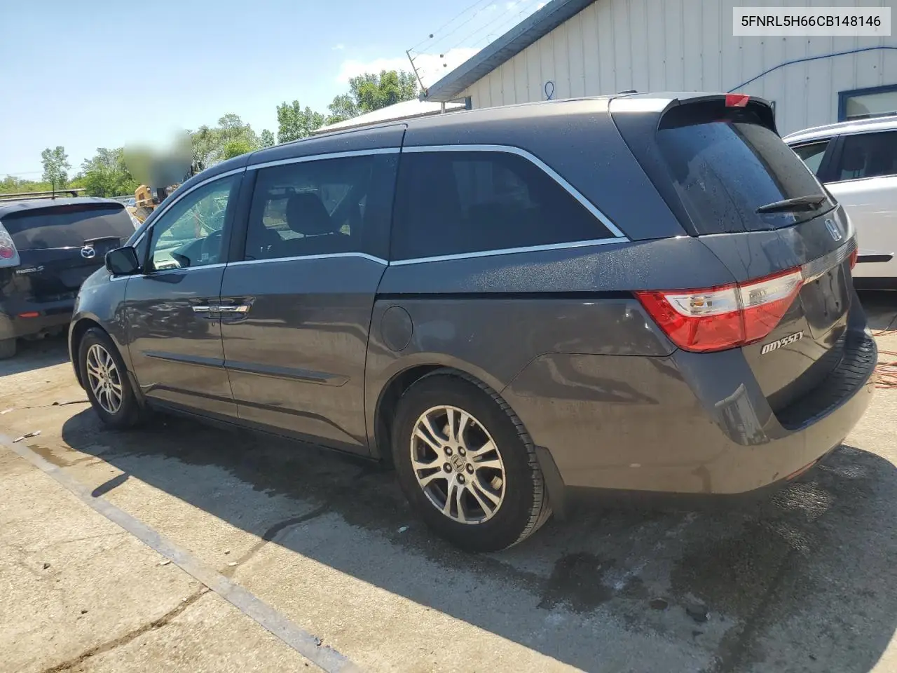 2012 Honda Odyssey Exl VIN: 5FNRL5H66CB148146 Lot: 63377455