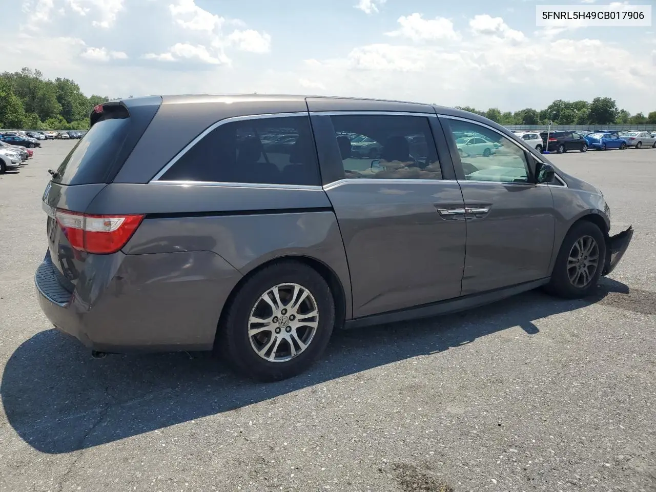 2012 Honda Odyssey Ex VIN: 5FNRL5H49CB017906 Lot: 63591165
