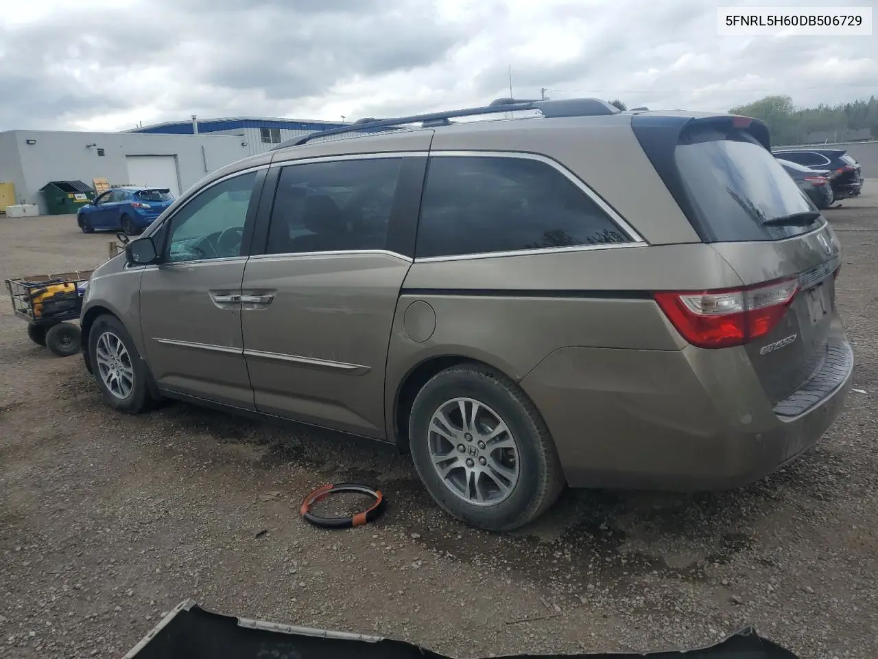 2013 Honda Odyssey Exl VIN: 5FNRL5H60DB506729 Lot: 56005345